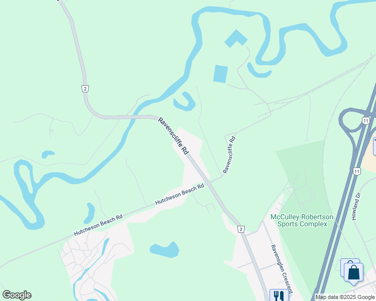 map of restaurants, bars, coffee shops, grocery stores, and more near 626 Ravenscliffe Road in Huntsville