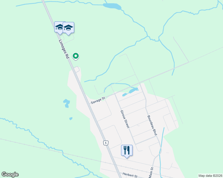 map of restaurants, bars, coffee shops, grocery stores, and more near 230 Cypress Street in The Nation