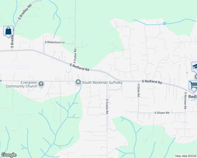 map of restaurants, bars, coffee shops, grocery stores, and more near 18099 South Grasle Road in Oregon City