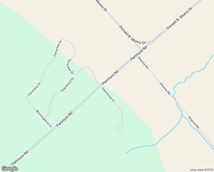 map of restaurants, bars, coffee shops, grocery stores, and more near 116 Deerwood Drive in Kinburn