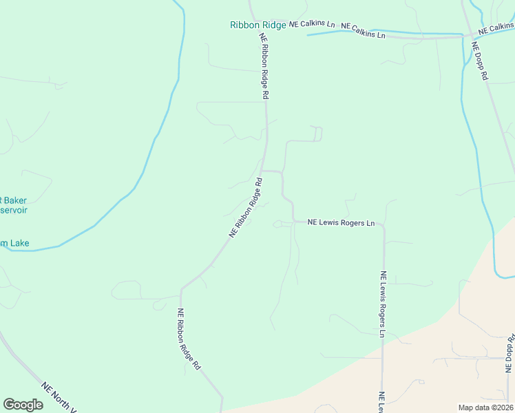 map of restaurants, bars, coffee shops, grocery stores, and more near 18000 Northeast Ribbon Ridge Road in Newberg