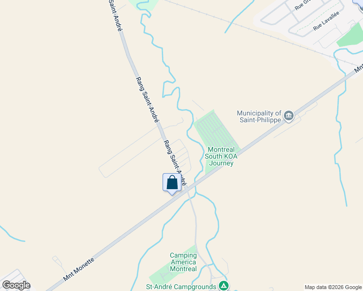map of restaurants, bars, coffee shops, grocery stores, and more near 145 Rue de la Chevalerie in Montérégie