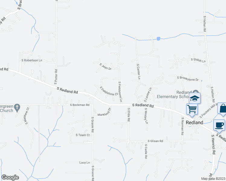 map of restaurants, bars, coffee shops, grocery stores, and more near 17695 South Fieldstone Court in Oregon City