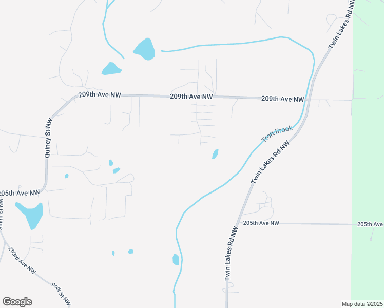 map of restaurants, bars, coffee shops, grocery stores, and more near 20728 Hoover Court Northwest in Elk River