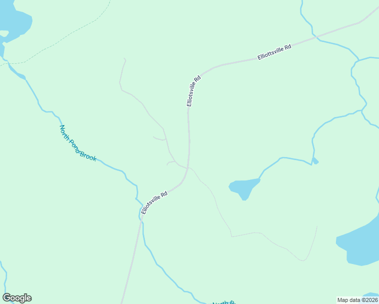 map of restaurants, bars, coffee shops, grocery stores, and more near Elliotsville Road in Monson