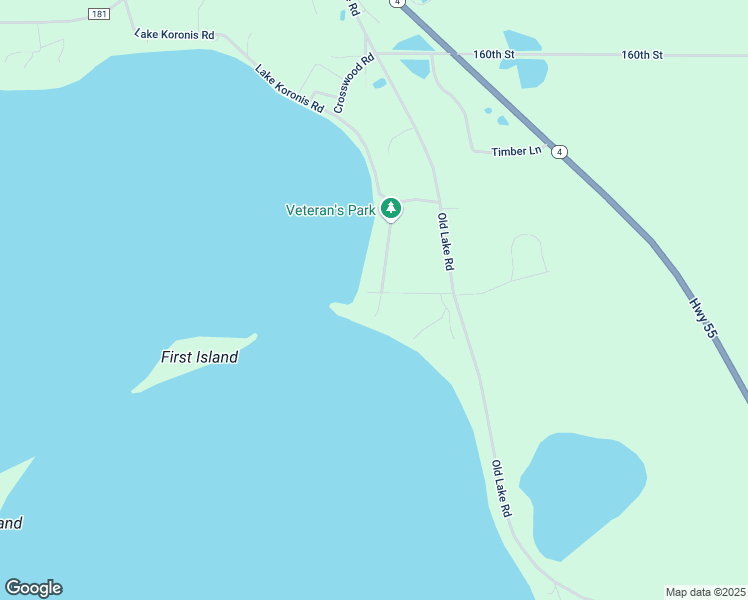 map of restaurants, bars, coffee shops, grocery stores, and more near 15501 Cedar Point Road in Paynesville