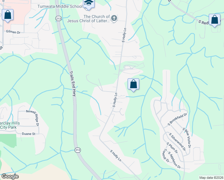map of restaurants, bars, coffee shops, grocery stores, and more near 17801 South Holly Lane in Oregon City