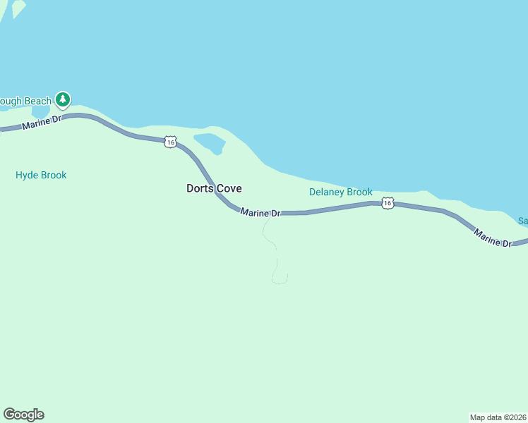 map of restaurants, bars, coffee shops, grocery stores, and more near 8548 Marine Drive in Guysborough