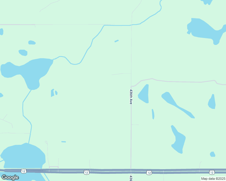 map of restaurants, bars, coffee shops, grocery stores, and more near 14045 436th Avenue in Webster