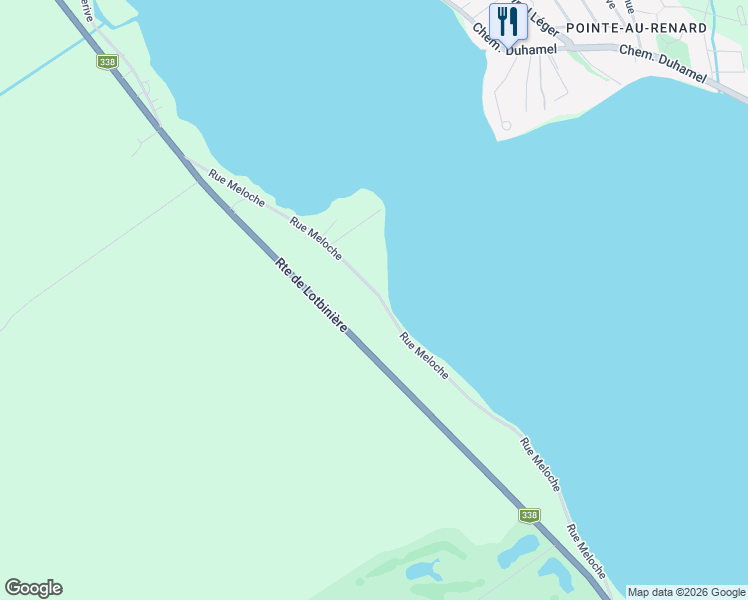 map of restaurants, bars, coffee shops, grocery stores, and more near 200 Rue Meloche in Vaudreuil-Dorion