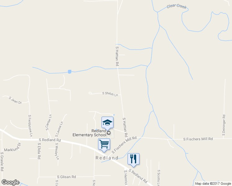 map of restaurants, bars, coffee shops, grocery stores, and more near 17677 South Hattan Road in Oregon City