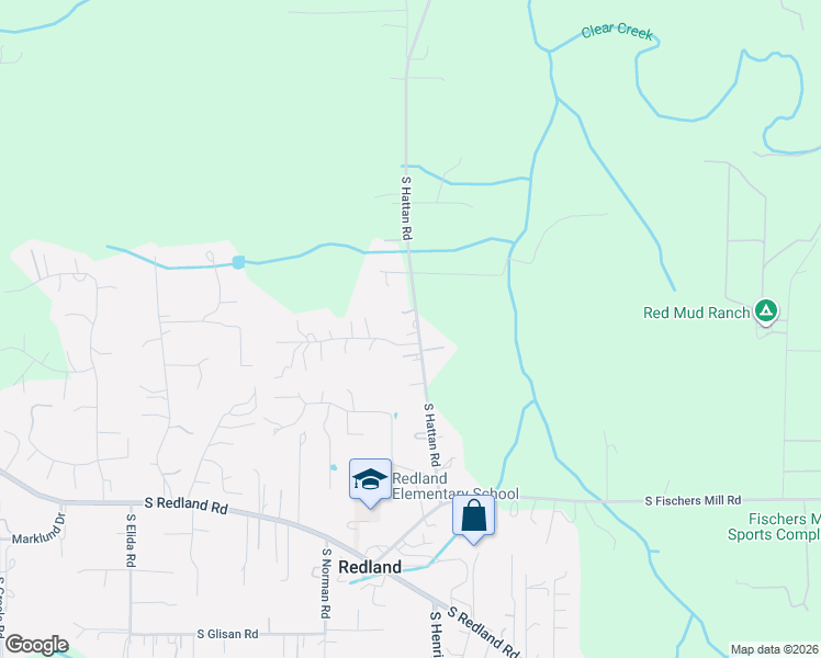 map of restaurants, bars, coffee shops, grocery stores, and more near 17677 South Hattan Road in Oregon City