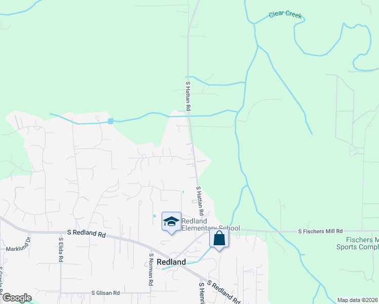 map of restaurants, bars, coffee shops, grocery stores, and more near 17673 South Hattan Road in Oregon City
