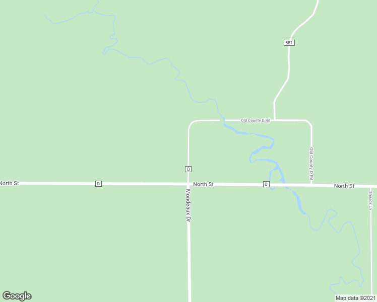 map of restaurants, bars, coffee shops, grocery stores, and more near County Road D in Taylor County