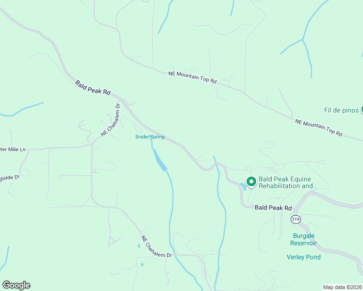 map of restaurants, bars, coffee shops, grocery stores, and more near 18398 Southwest Bald Peak Road in Newberg