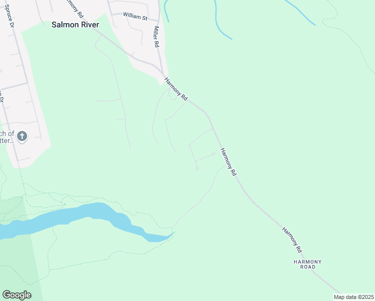 map of restaurants, bars, coffee shops, grocery stores, and more near 43 Dhugald Drive in Salmon River