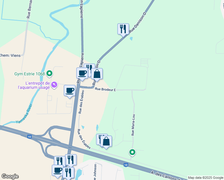 Rue Brodeur Est, SaintAlphonsedeGranby QC Walk Score