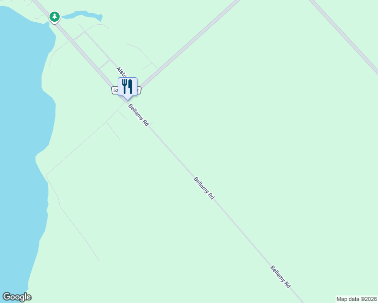 map of restaurants, bars, coffee shops, grocery stores, and more near 482 Bellamy Road in White Lake