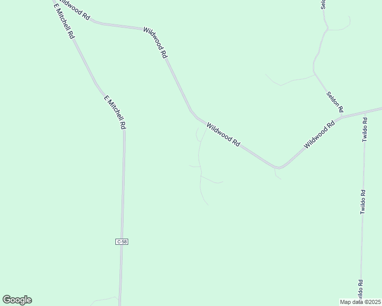 map of restaurants, bars, coffee shops, grocery stores, and more near 1680 Abbey Road in Petoskey
