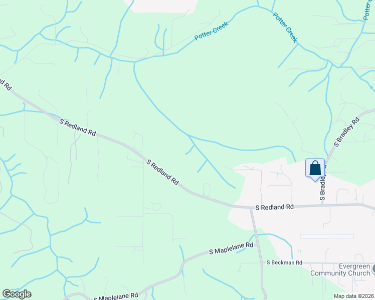 map of restaurants, bars, coffee shops, grocery stores, and more near 16111 South Redland Road in Oregon City