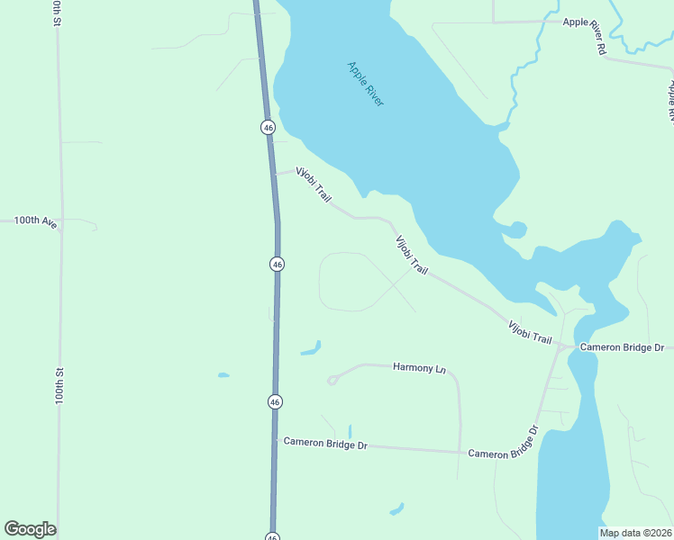 map of restaurants, bars, coffee shops, grocery stores, and more near 925 96th Avenue in Amery