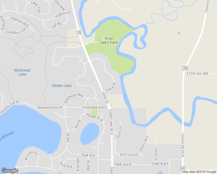 map of restaurants, bars, coffee shops, grocery stores, and more near 1610 Grace Drive in Big Lake