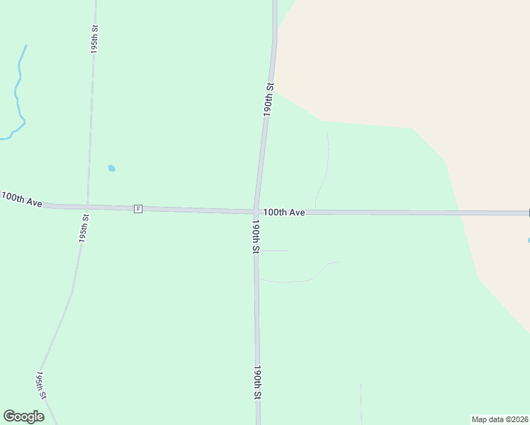 map of restaurants, bars, coffee shops, grocery stores, and more near 1896 100th Avenue in Dresser