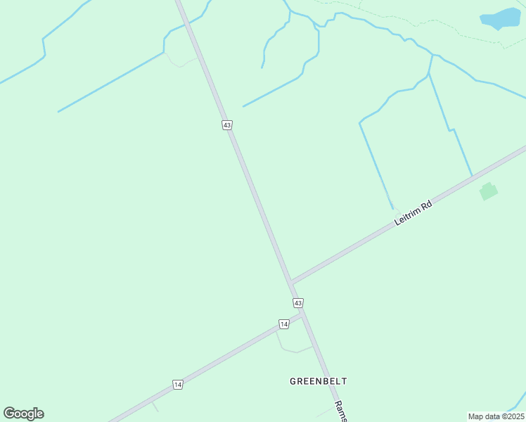 map of restaurants, bars, coffee shops, grocery stores, and more near 3880 Ramsayville Road in Ottawa