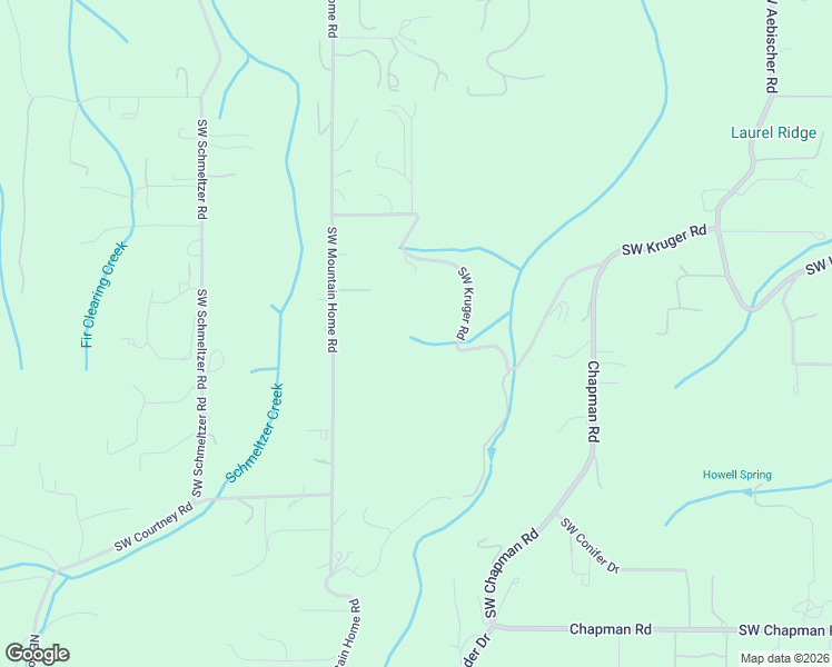 map of restaurants, bars, coffee shops, grocery stores, and more near 23530 Southwest Kruger Road in Sherwood