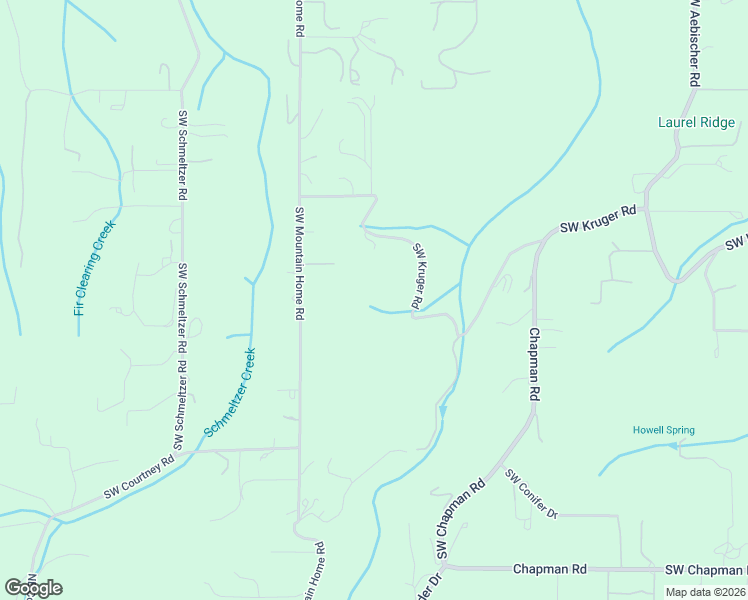 map of restaurants, bars, coffee shops, grocery stores, and more near 23530 Southwest Kruger Road in Sherwood