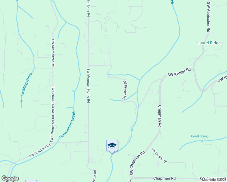 map of restaurants, bars, coffee shops, grocery stores, and more near 23720 Southwest Kruger Road in Sherwood