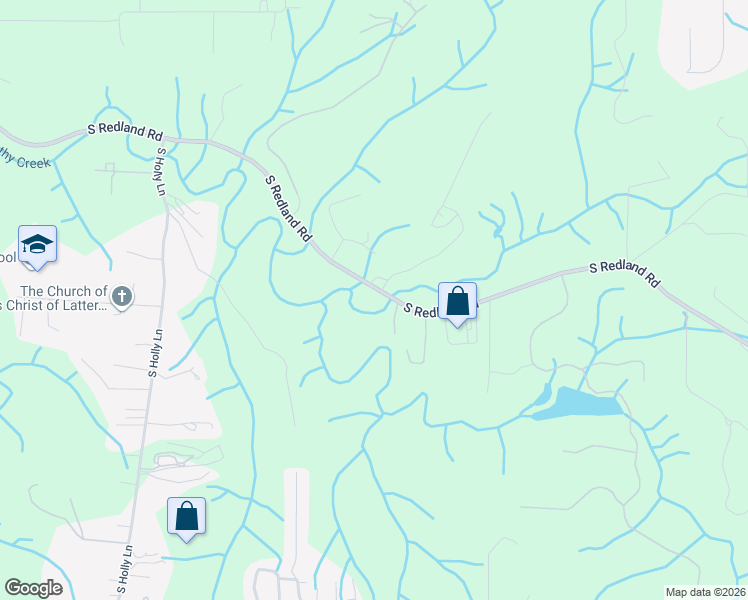 map of restaurants, bars, coffee shops, grocery stores, and more near 14824 South Redland Road in Oregon City