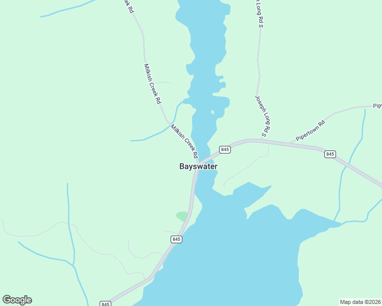 map of restaurants, bars, coffee shops, grocery stores, and more near 9 Milkish Creek Road in Bayswater