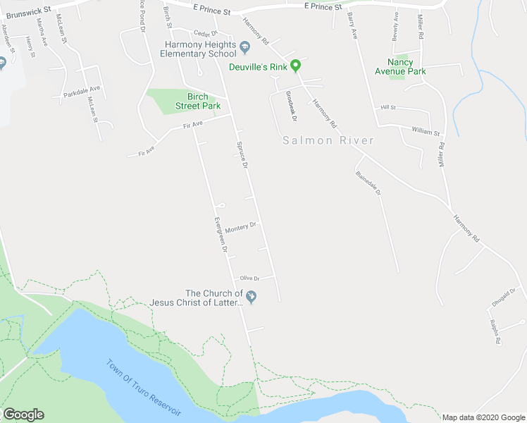 map of restaurants, bars, coffee shops, grocery stores, and more near 148 Spruce Drive in Truro