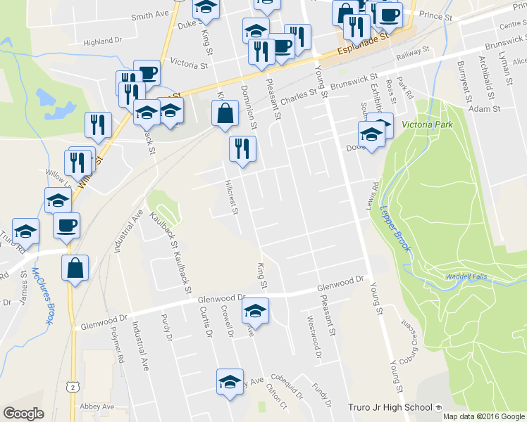 map of restaurants, bars, coffee shops, grocery stores, and more near 12 Blois Avenue in Truro