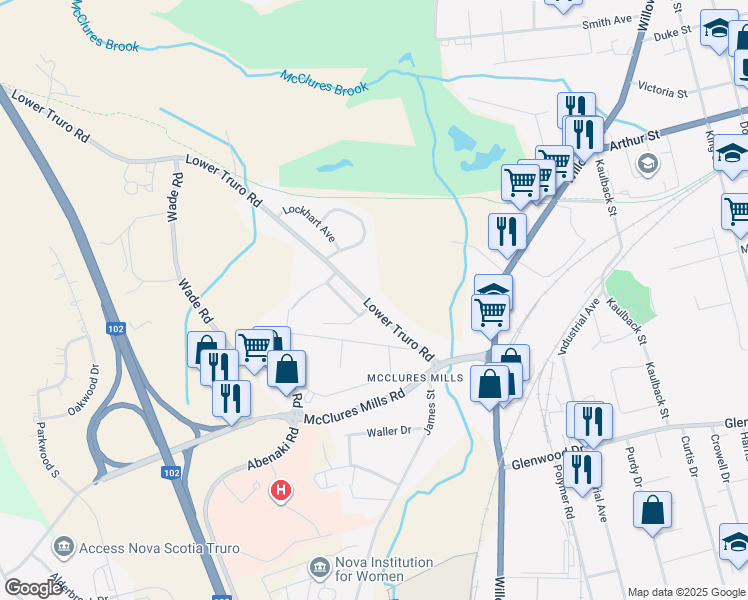 389 Lower Truro Road, Truro NS Walk Score