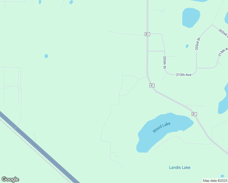 map of restaurants, bars, coffee shops, grocery stores, and more near 21150 207th Street Northwest in Big Lake