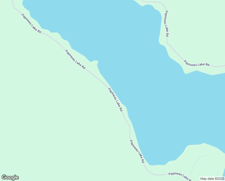 map of restaurants, bars, coffee shops, grocery stores, and more near 1758 Papineau Lake Road in Maple Leaf