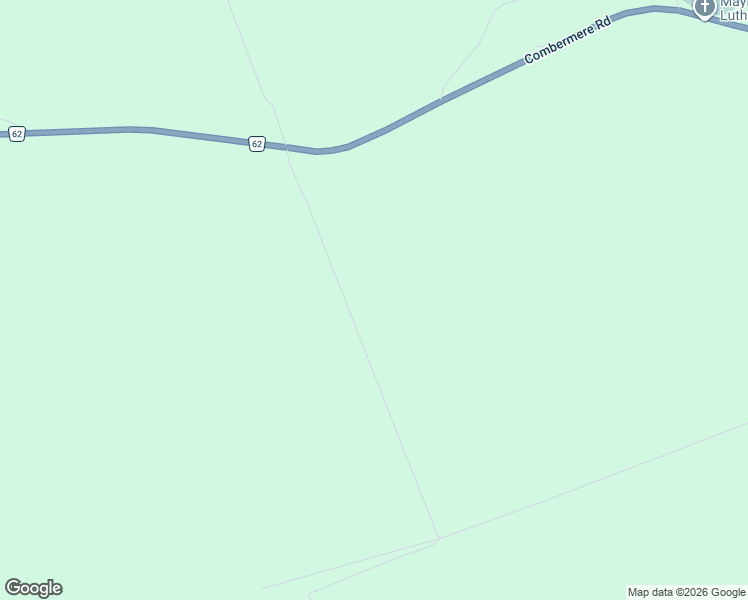 map of restaurants, bars, coffee shops, grocery stores, and more near 119 Mullen Road in Combermere