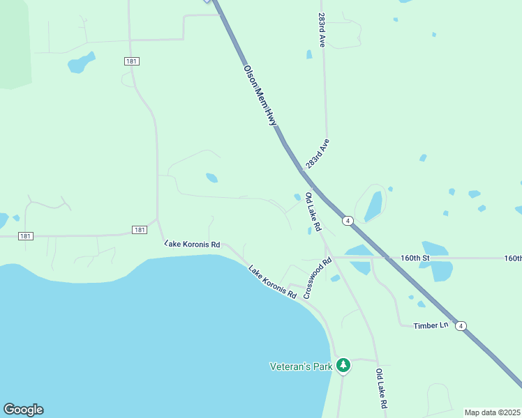 map of restaurants, bars, coffee shops, grocery stores, and more near 28469 Cherrywood Road in Paynesville