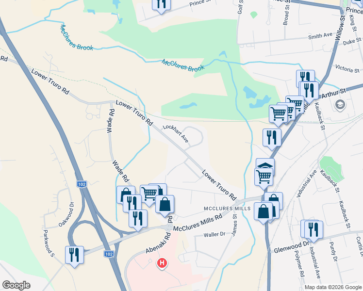 map of restaurants, bars, coffee shops, grocery stores, and more near 337 Lower Truro Road in Truro
