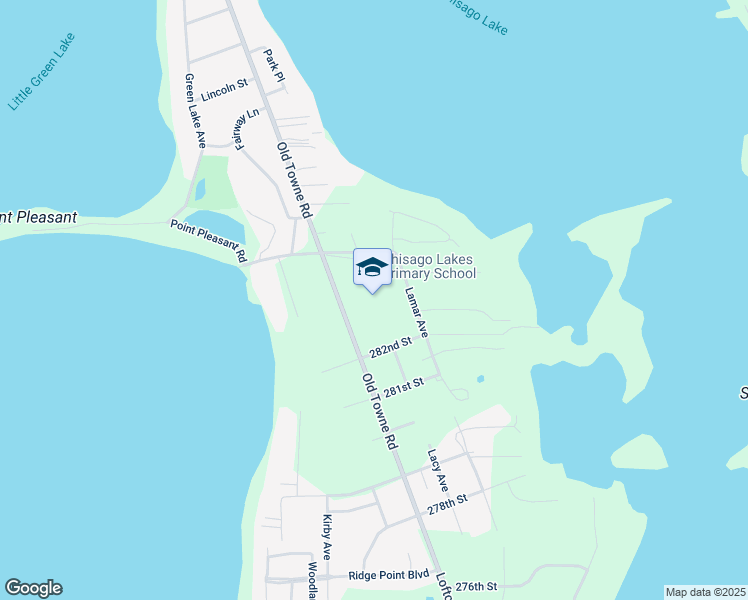 map of restaurants, bars, coffee shops, grocery stores, and more near 11009 284th Street in Chisago City