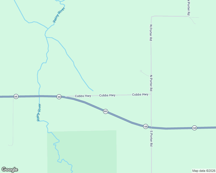 map of restaurants, bars, coffee shops, grocery stores, and more near 17408 Cobbs Highway in Onaway