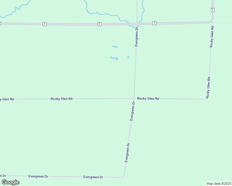map of restaurants, bars, coffee shops, grocery stores, and more near W13744 Rocky Glen Road in Gleason