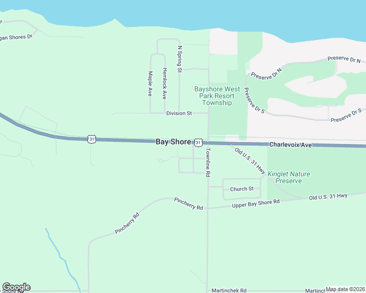 map of restaurants, bars, coffee shops, grocery stores, and more near in Bay Shore