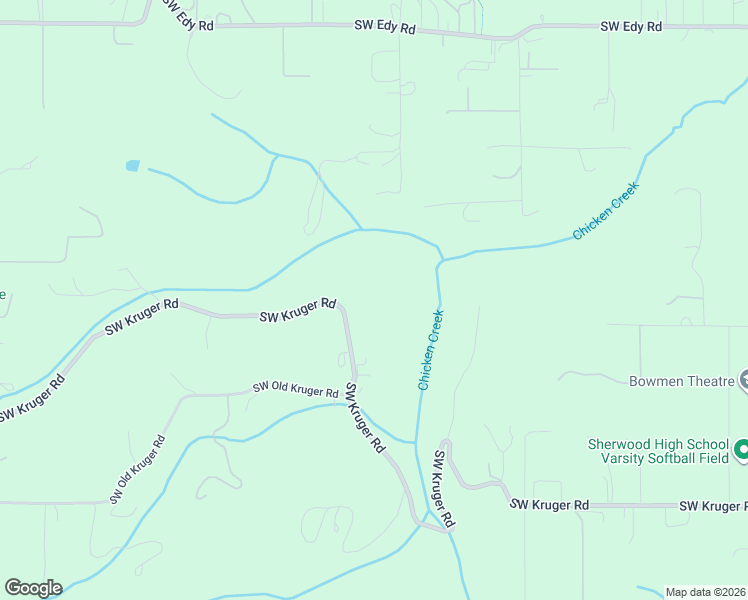 map of restaurants, bars, coffee shops, grocery stores, and more near 22150 Southwest Schaltenbrand Lane in Sherwood