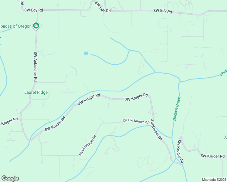 map of restaurants, bars, coffee shops, grocery stores, and more near 20907-21279 Southwest Kruger Road in Sherwood
