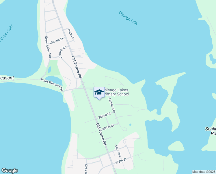 map of restaurants, bars, coffee shops, grocery stores, and more near 11073 Eagle Ridge Way in Chisago City