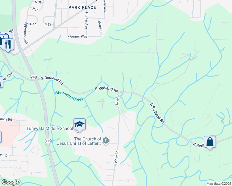 map of restaurants, bars, coffee shops, grocery stores, and more near 17033 South Holly Lane in Oregon City