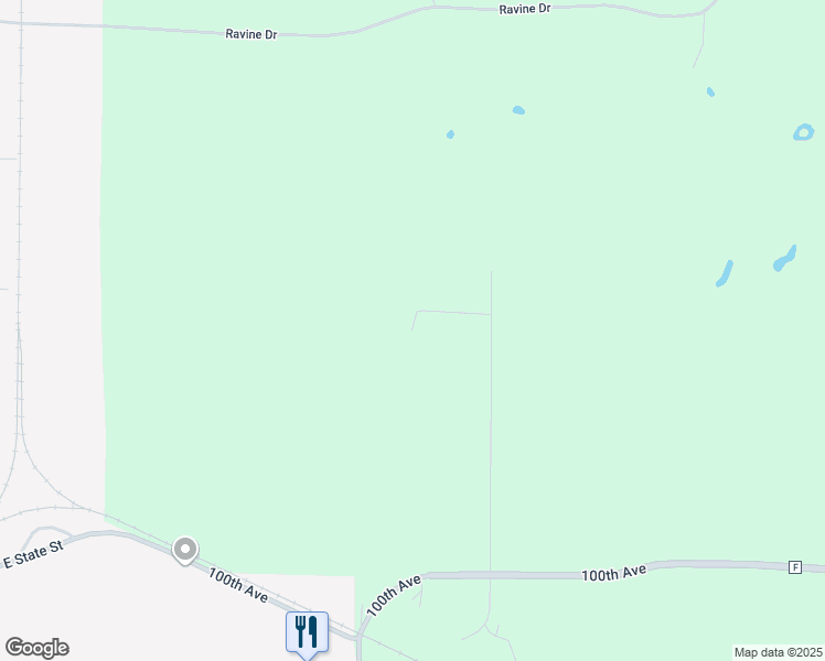 map of restaurants, bars, coffee shops, grocery stores, and more near 1049 View Lane in Dresser